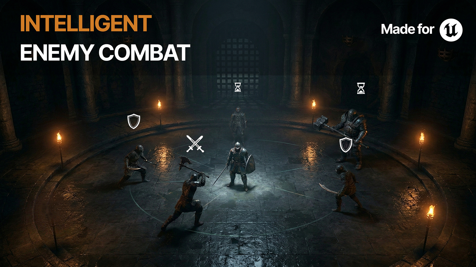 Soulslike Enemy Combat: Full Documentation